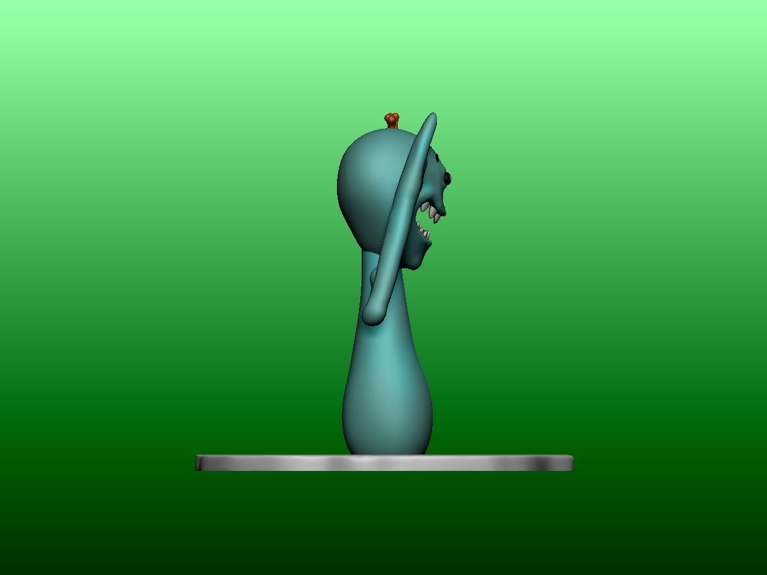 Rick and Morty - Mr Meeseeks 3D print model_4