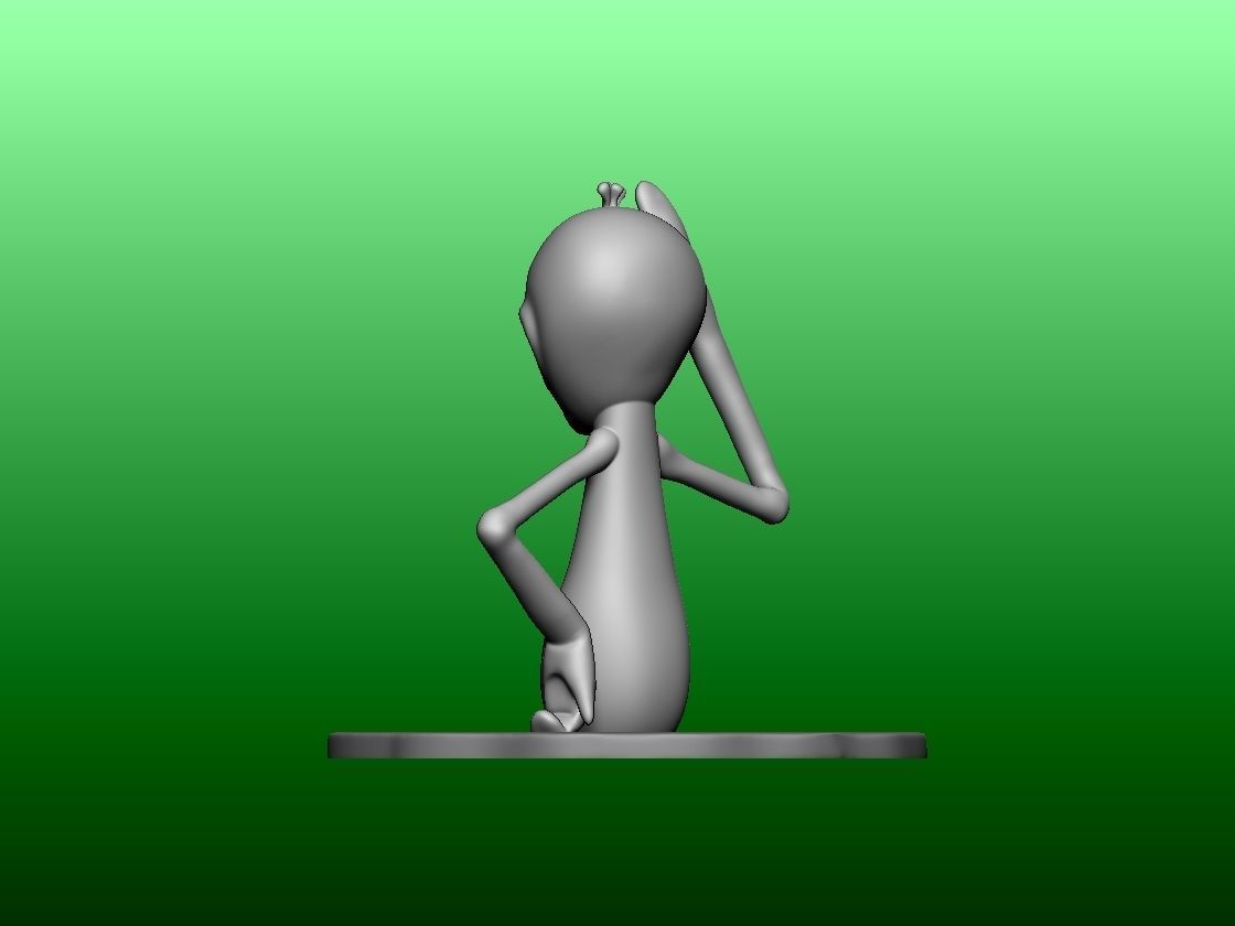 Rick and Morty - Mr Meeseeks 3D print model_15