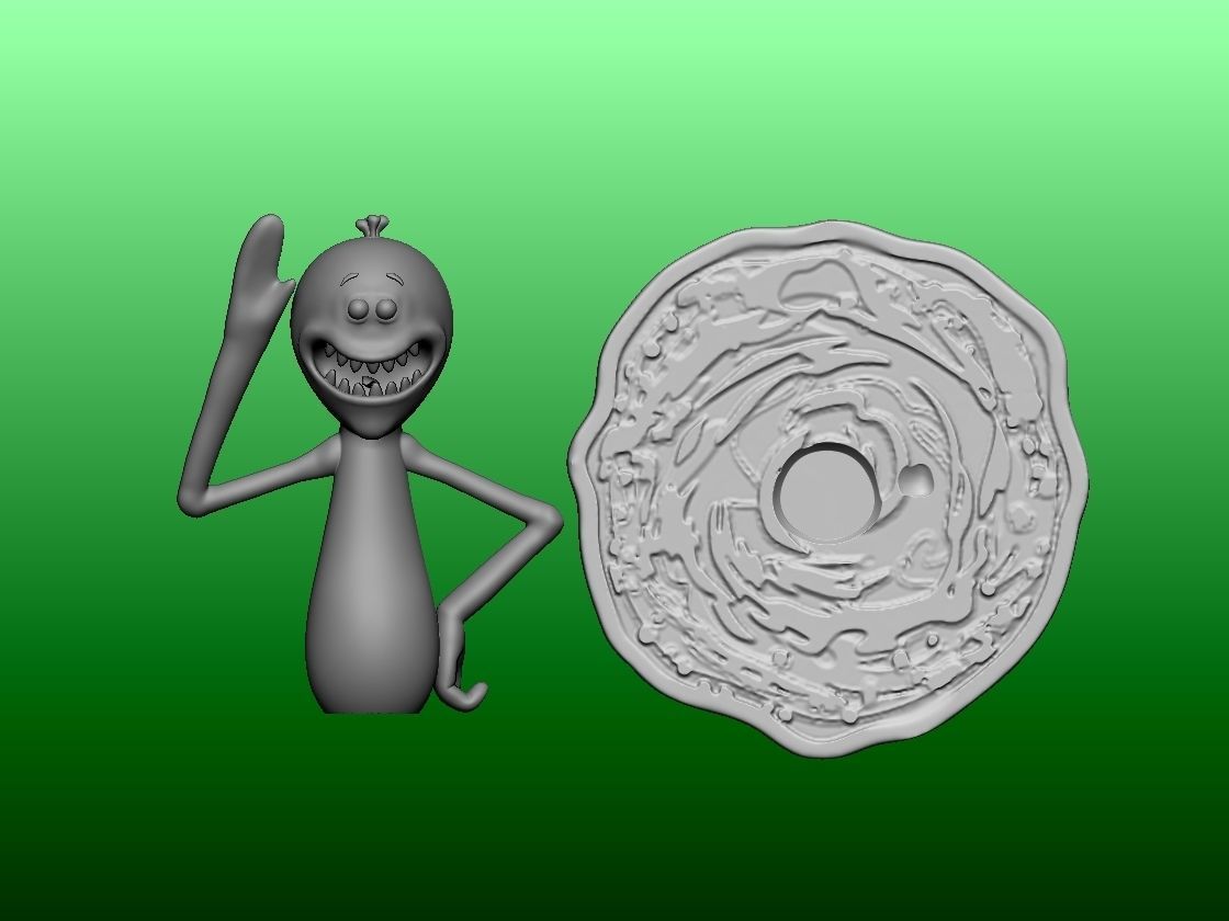 Rick and Morty - Mr Meeseeks 3D print model_18