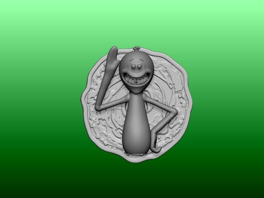 Rick and Morty - Mr Meeseeks 3D print model_19