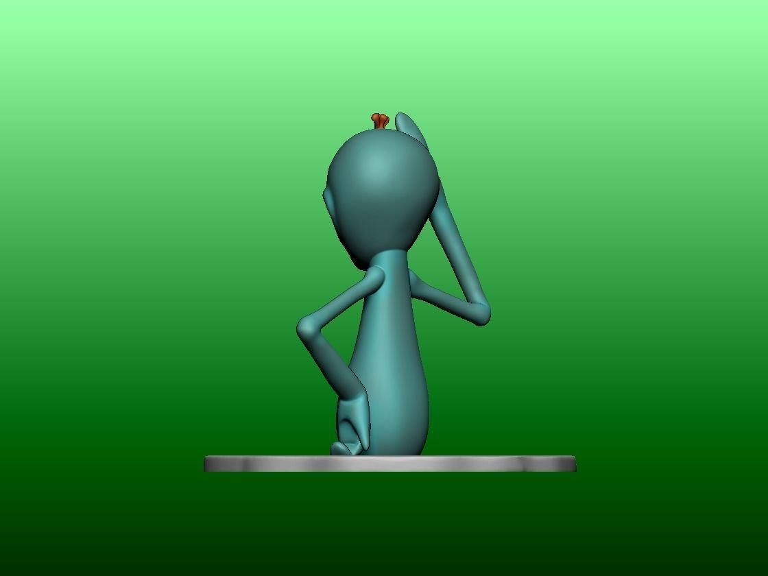 Rick and Morty - Mr Meeseeks 3D print model_5