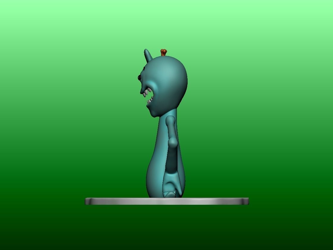 Rick and Morty - Mr Meeseeks 3D print model_3