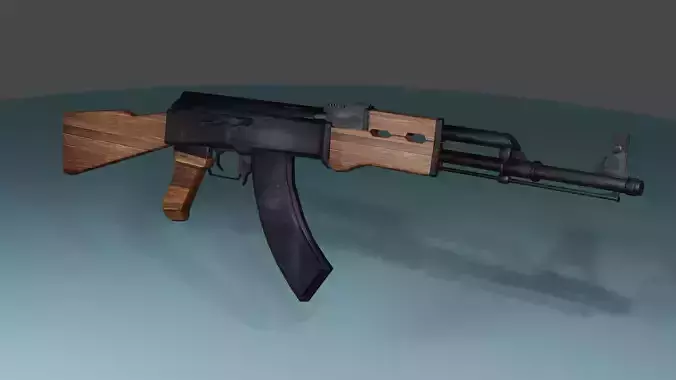 AK47 Gun 3D 