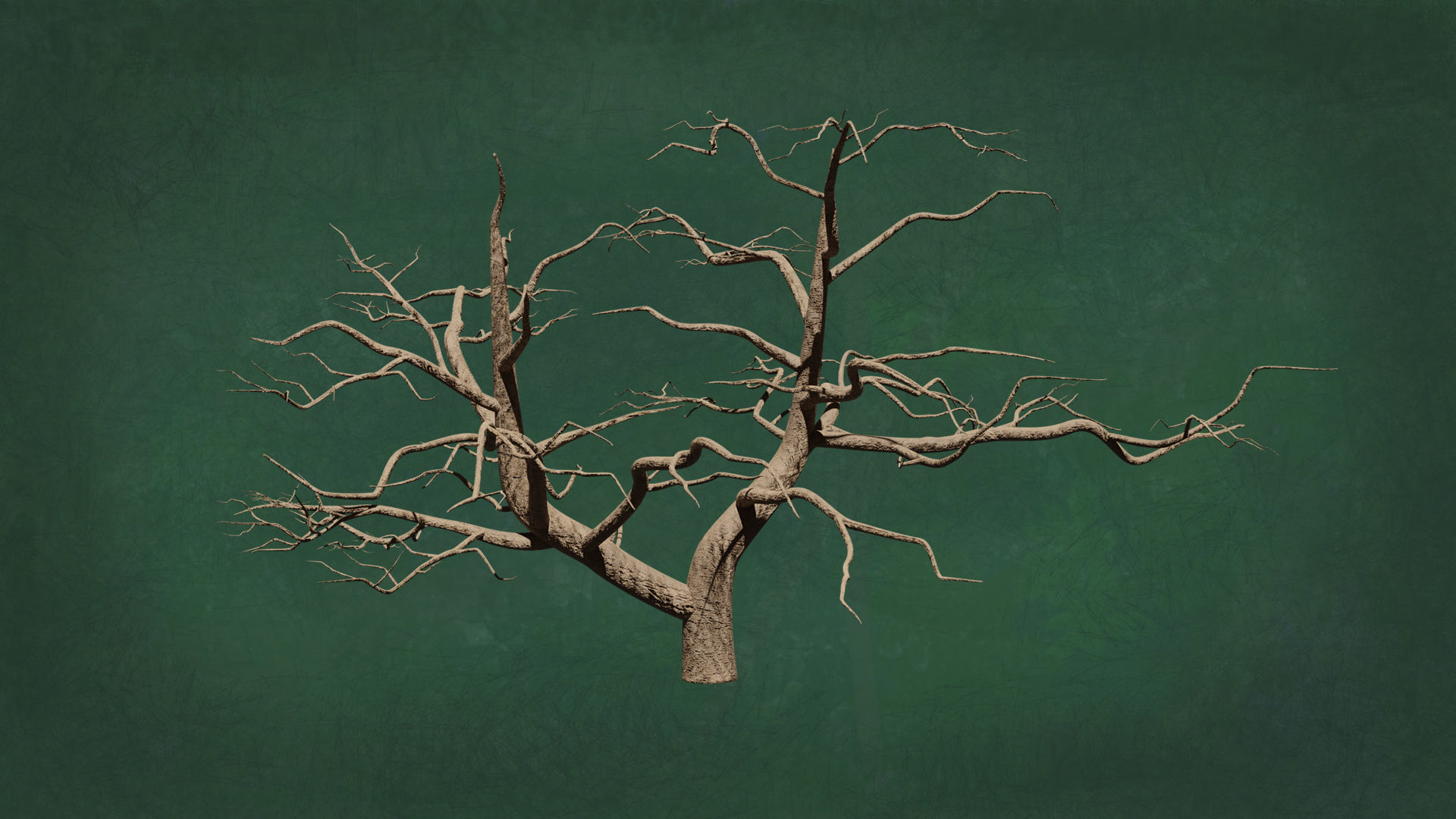 Trees F4 GR01 Pack - Unleafs Assets Nature Env Free 3D model_2