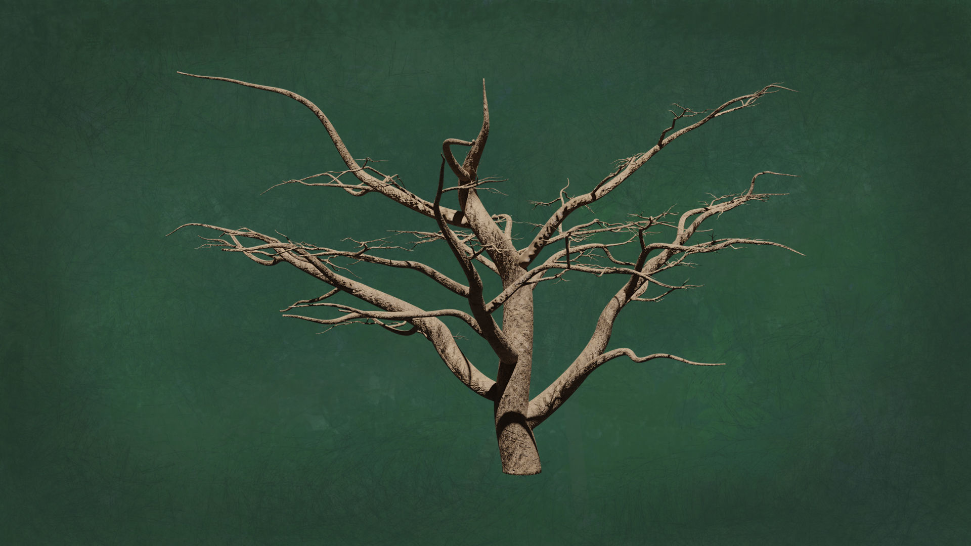 Trees F4 GR01 Pack - Unleafs Assets Nature Env Free 3D model_4