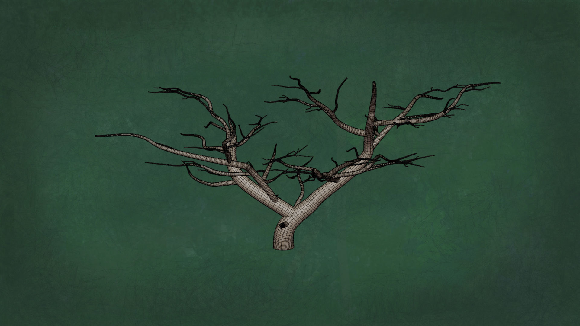 Trees F4 GR01 Pack - Unleafs Assets Nature Env Free 3D model_9