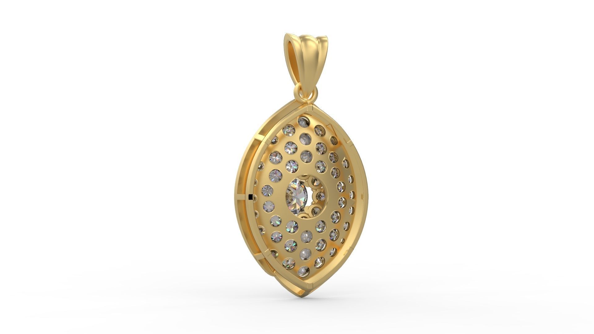 Pendant 304 3D print model_4