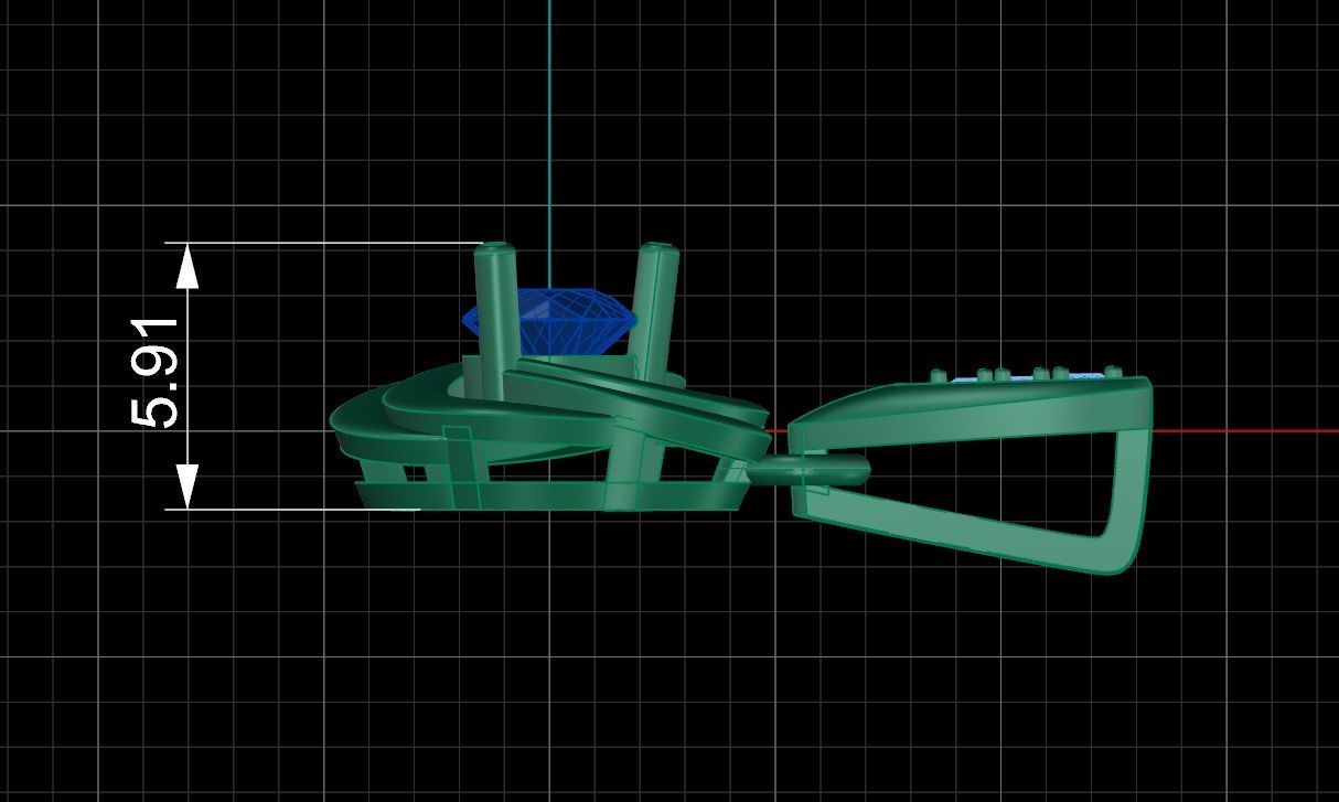 Pendant 302 3D print model_6