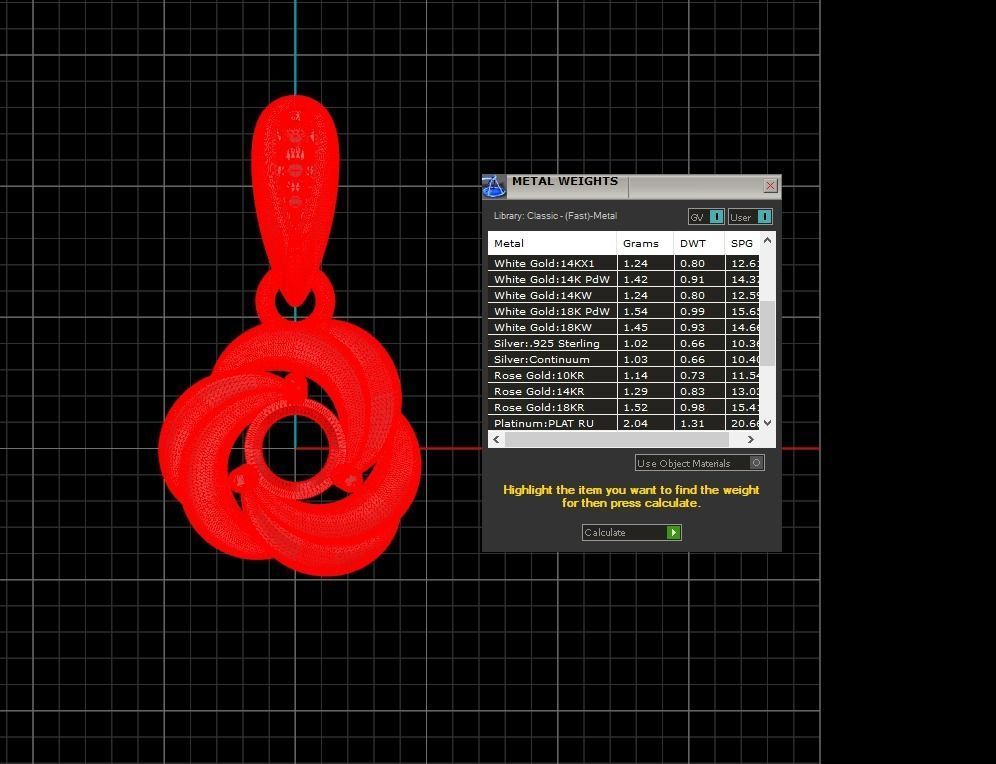 Pendant 302 3D print model_8