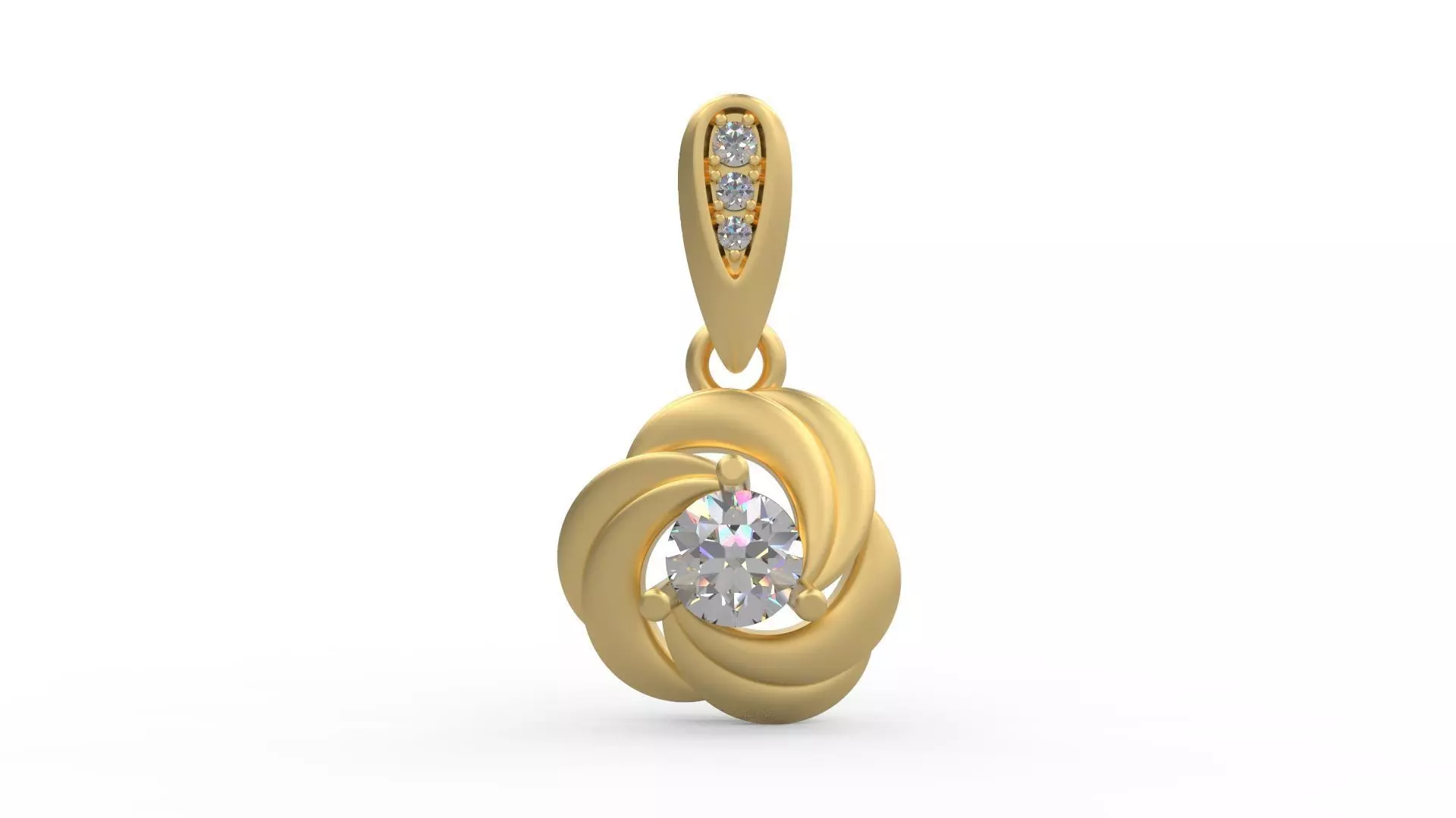 Pendant 302 3D print model_0