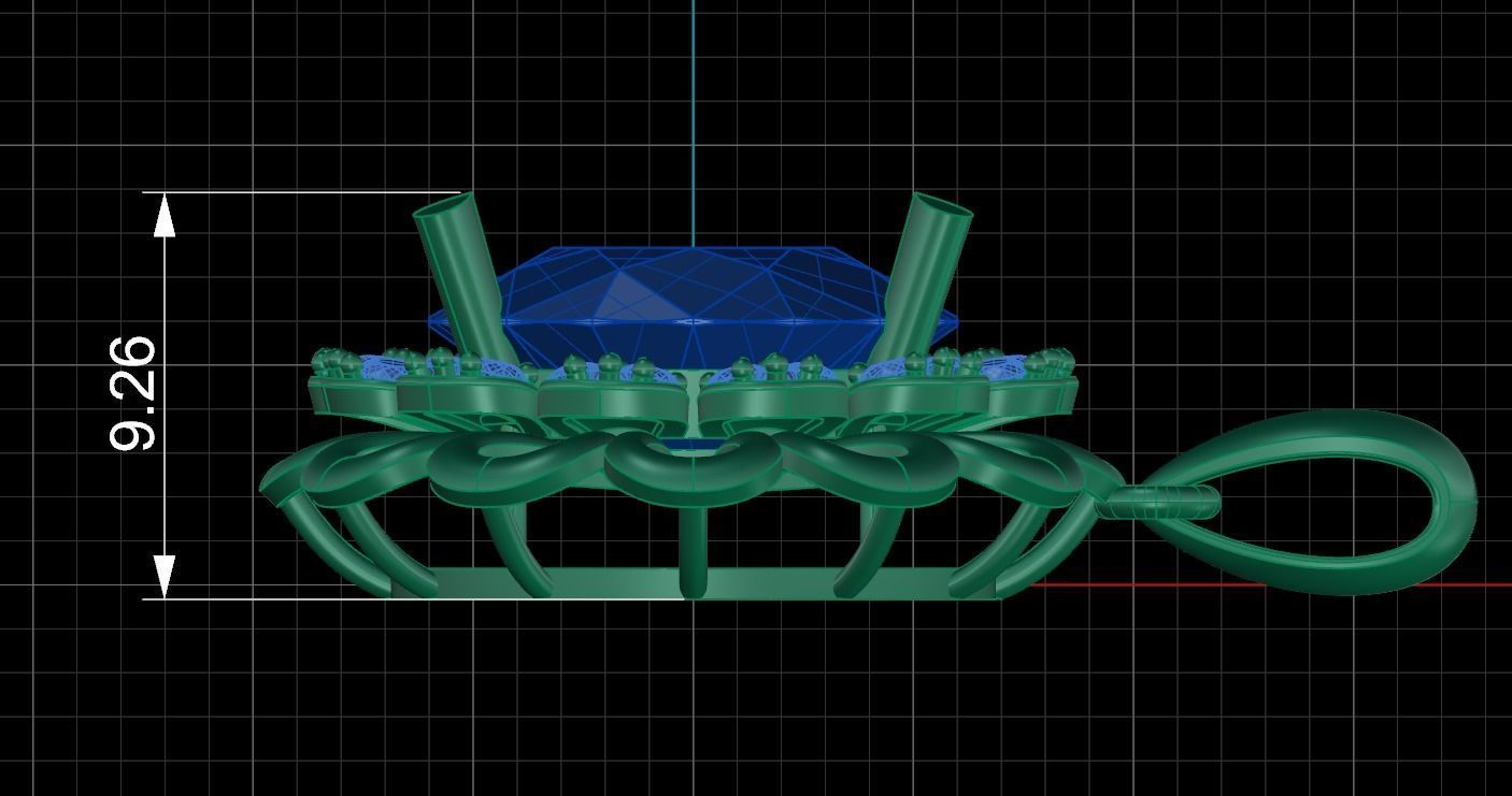 Pendant 299 3D print model_6