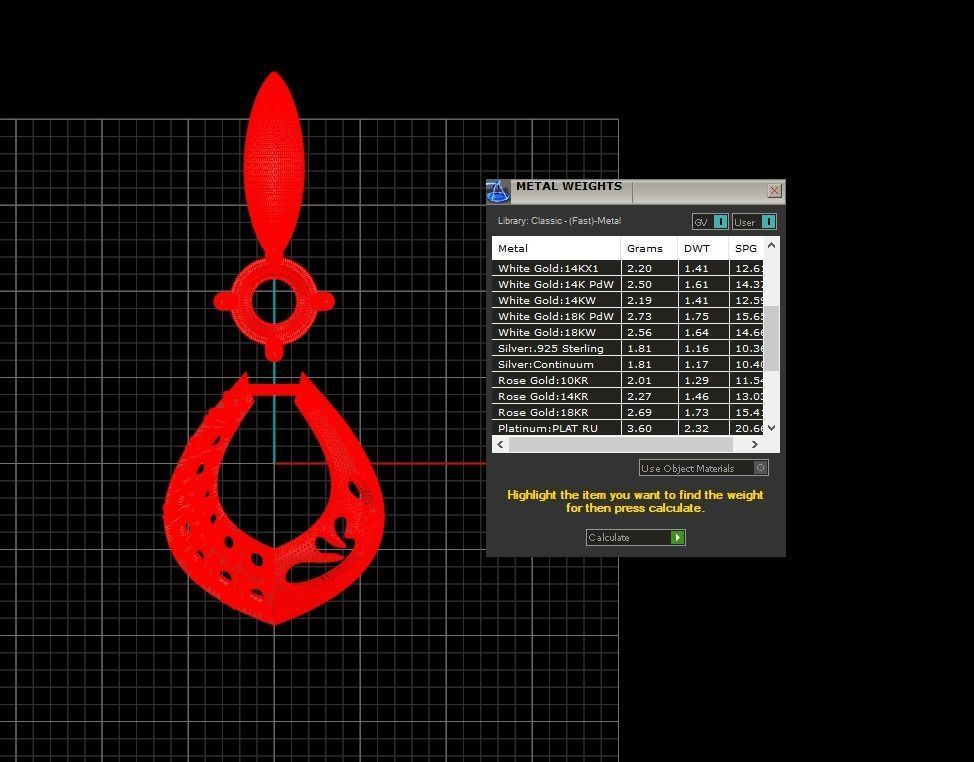 Pendant 290 3D print model_8