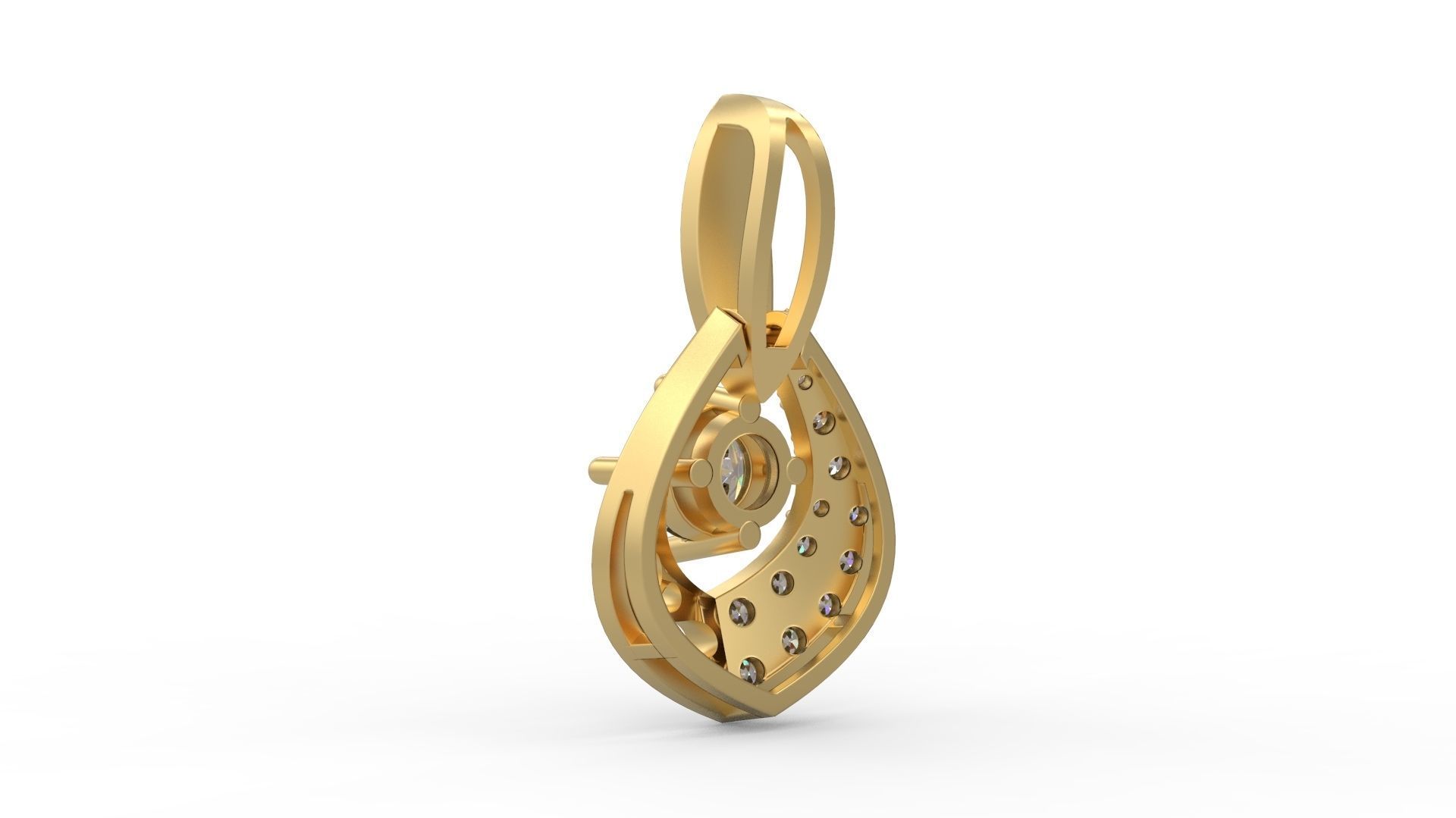 Pendant 290 3D print model_3