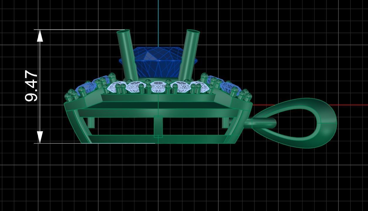 Pendant 289 3D print model_6