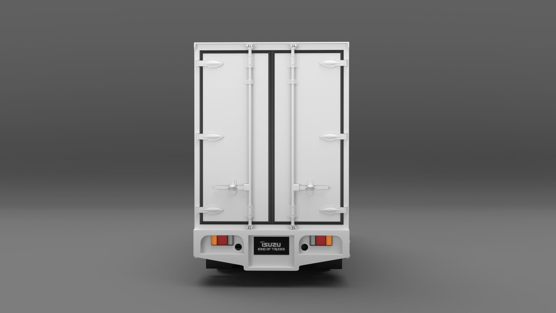 ISUZU NLR130 Box V2 3D model_4