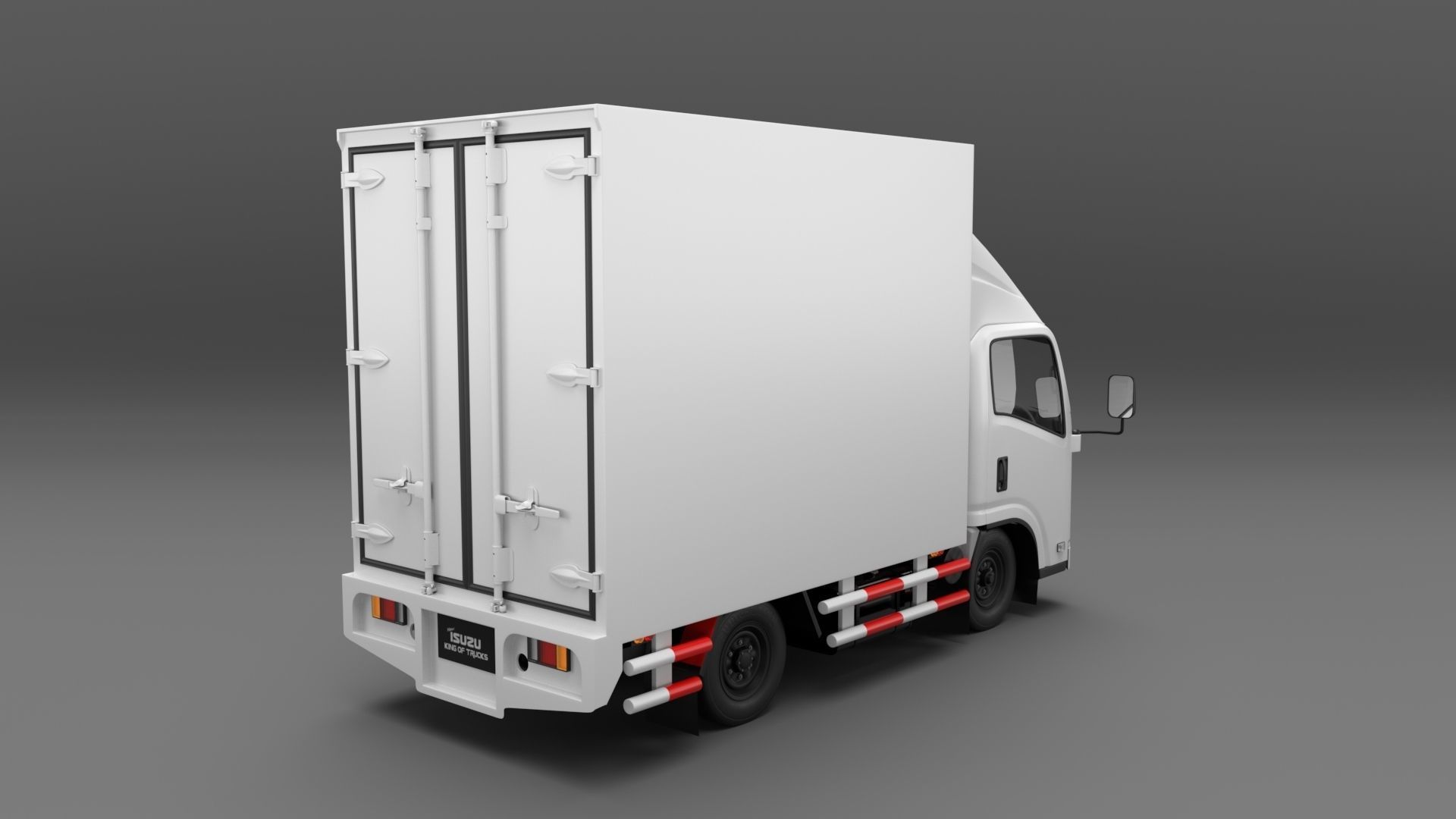 ISUZU NLR130 Box V2 3D model_5