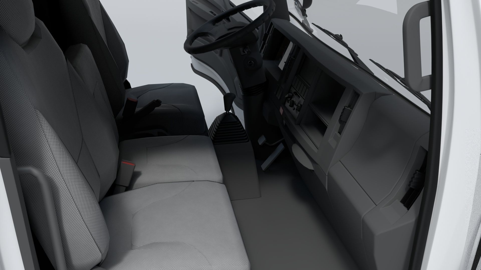 ISUZU NLR130 Box V2 3D model_12