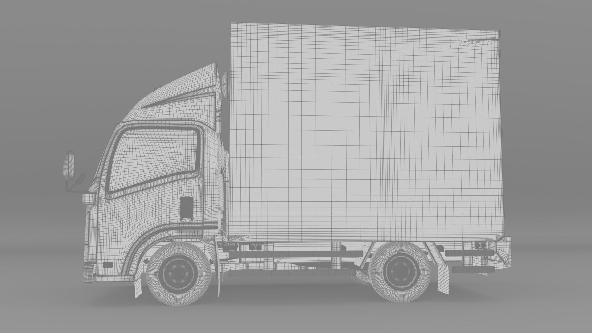 ISUZU NLR130 Box V2 3D model_20