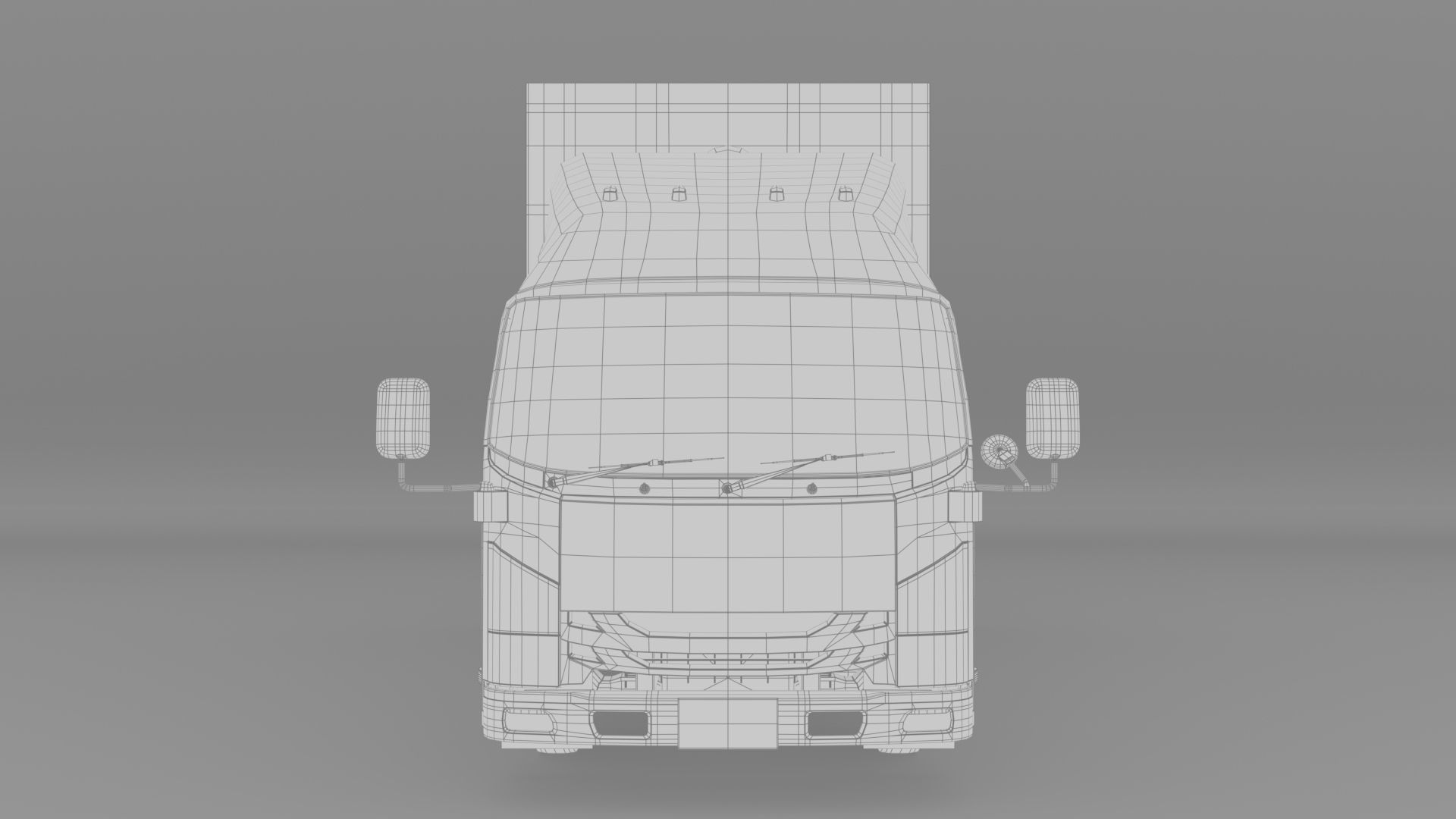 ISUZU NLR130 Box V2 3D model_29