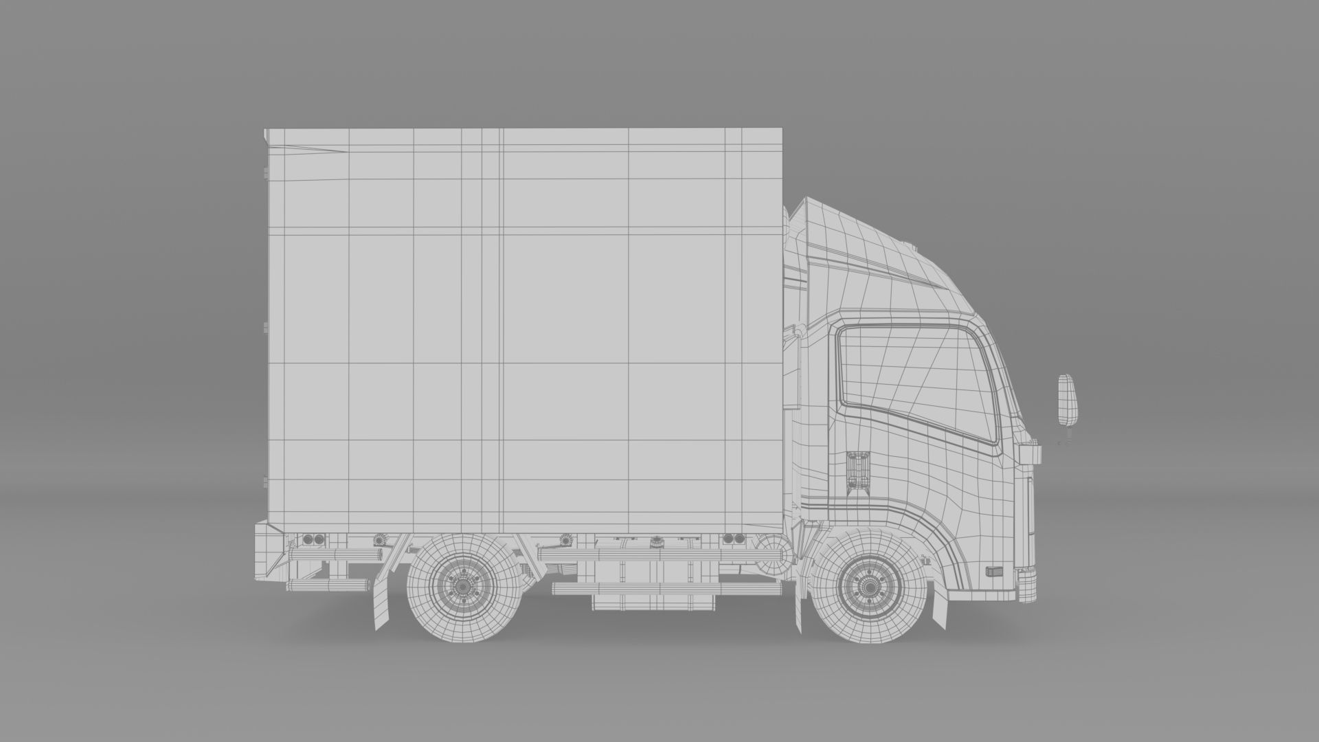 ISUZU NLR130 Box V2 3D model_23