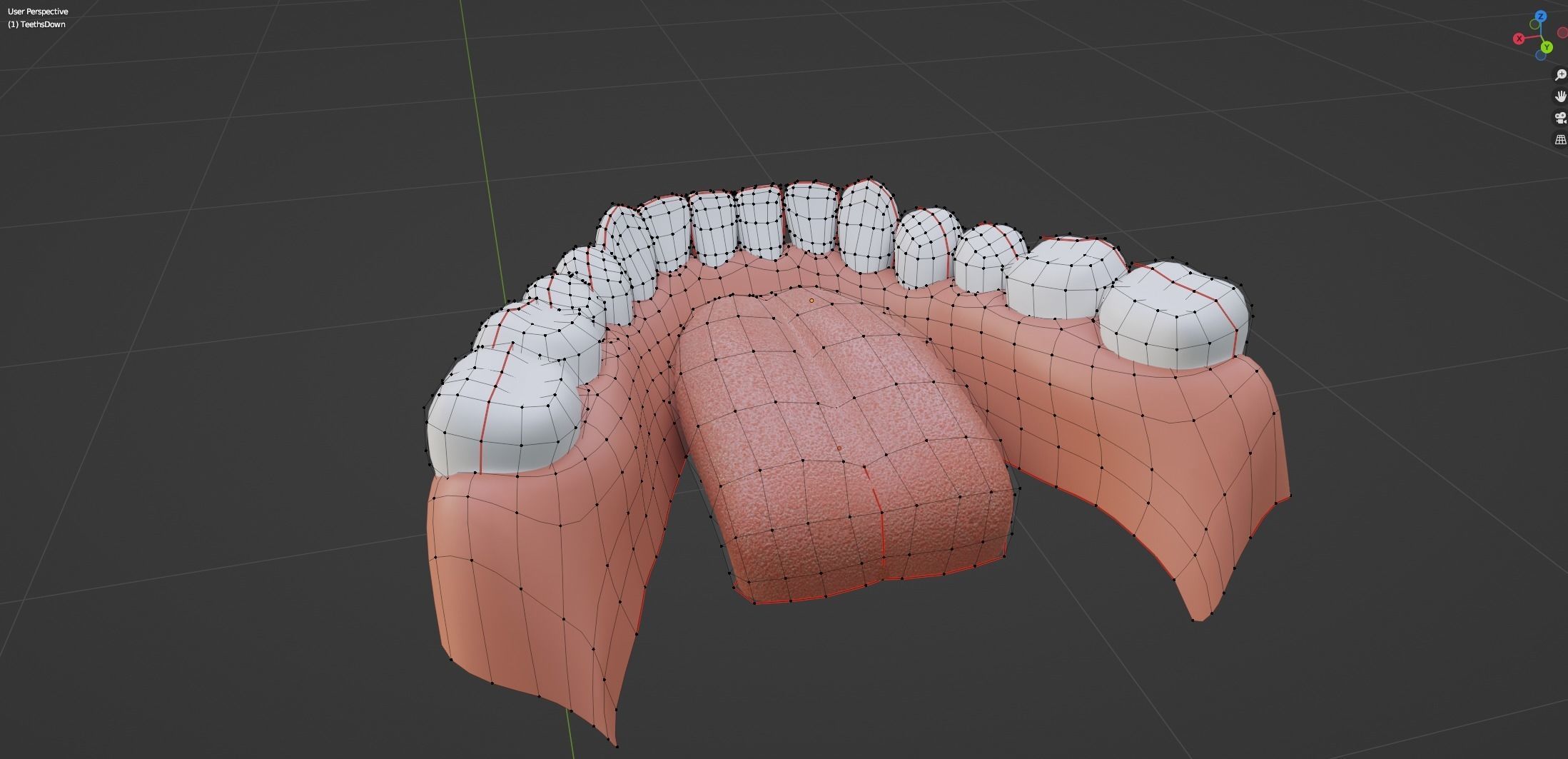 Yara Cartoon Woman Free low-poly 3D model_70