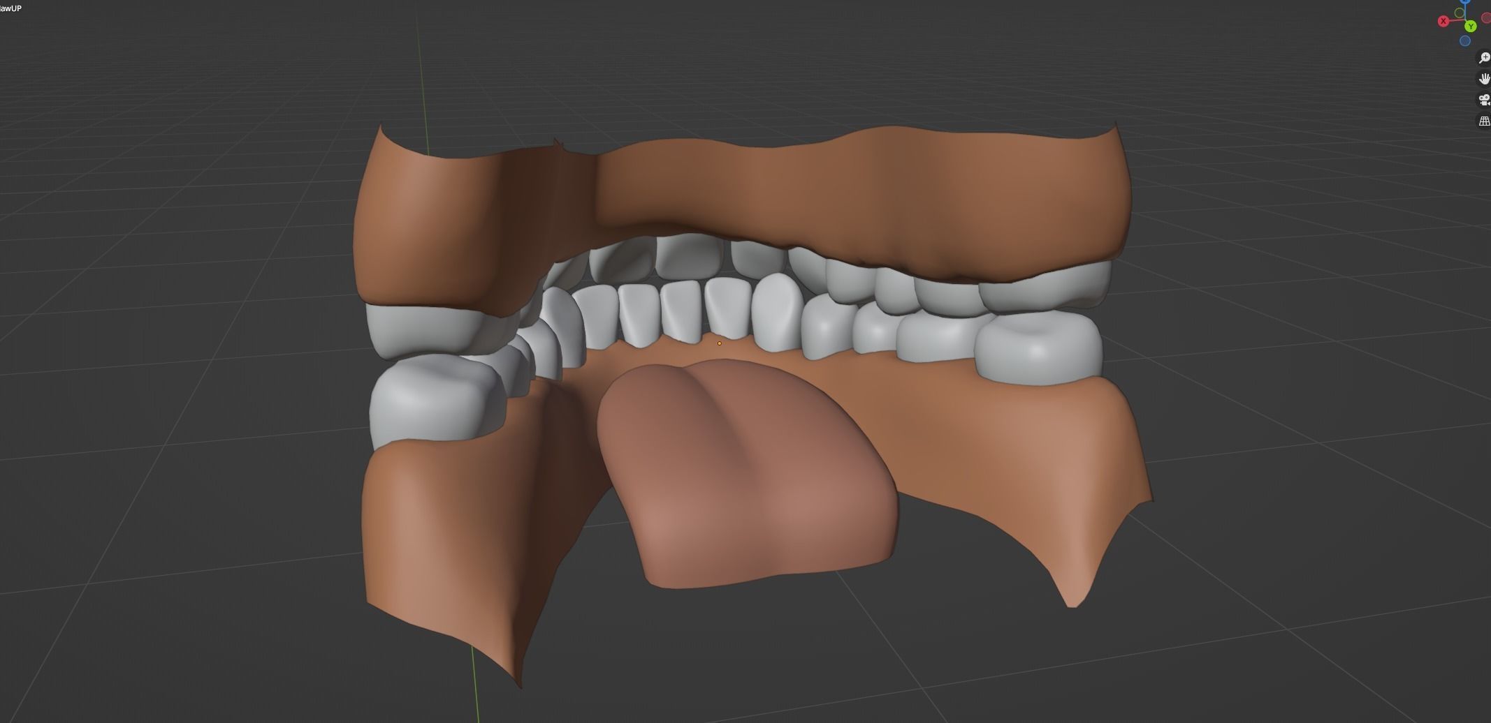 Yara Cartoon Woman Free low-poly 3D model_68