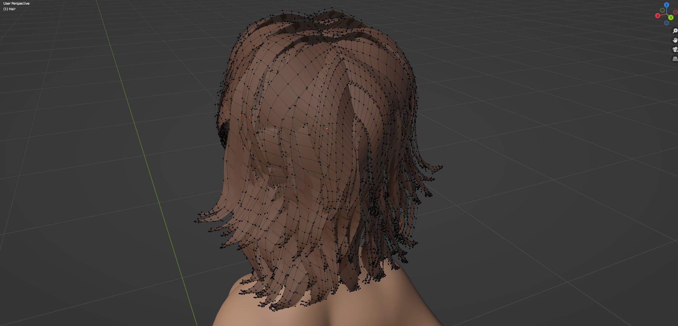 Yara Cartoon Woman Free low-poly 3D model_55