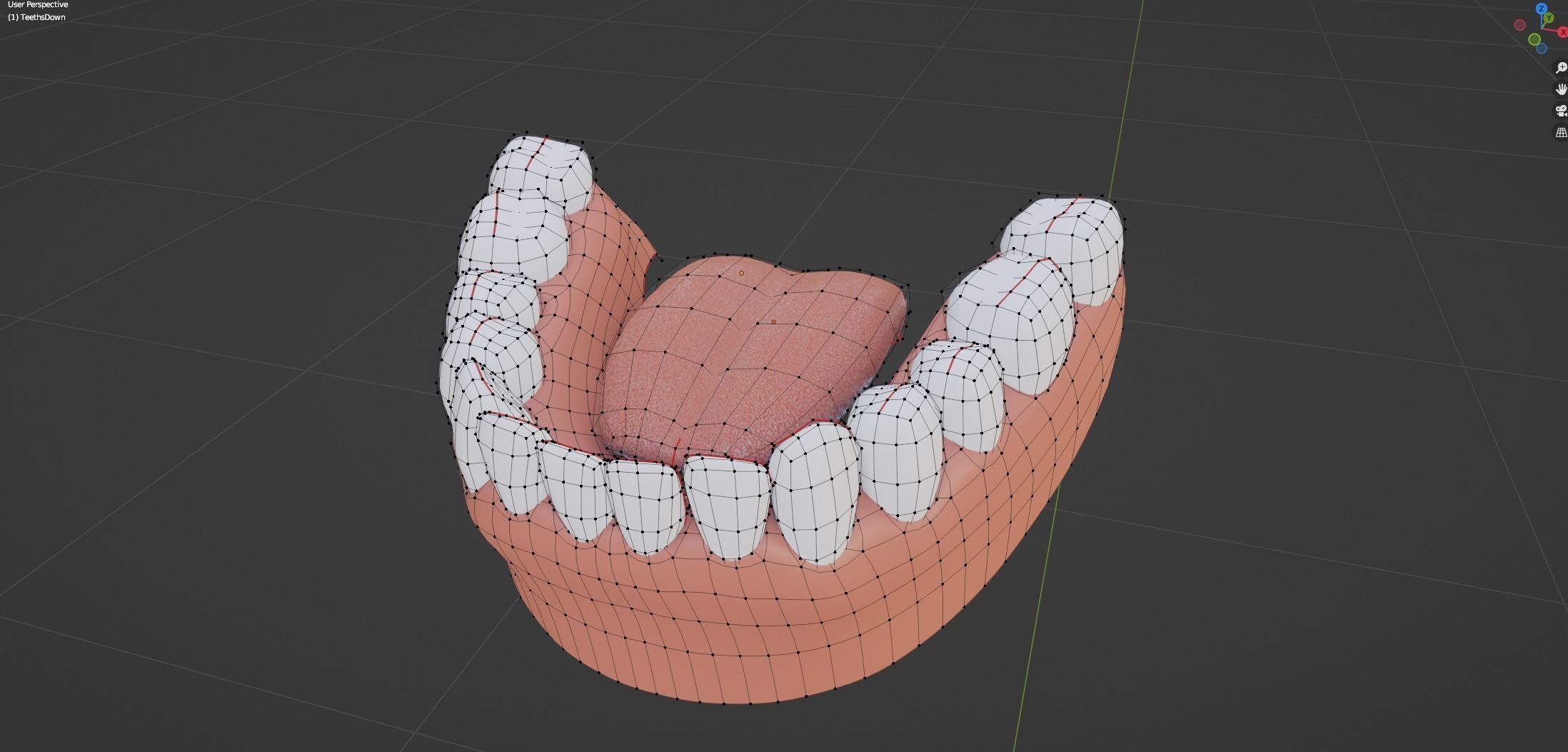 Yara Cartoon Woman Free low-poly 3D model_69