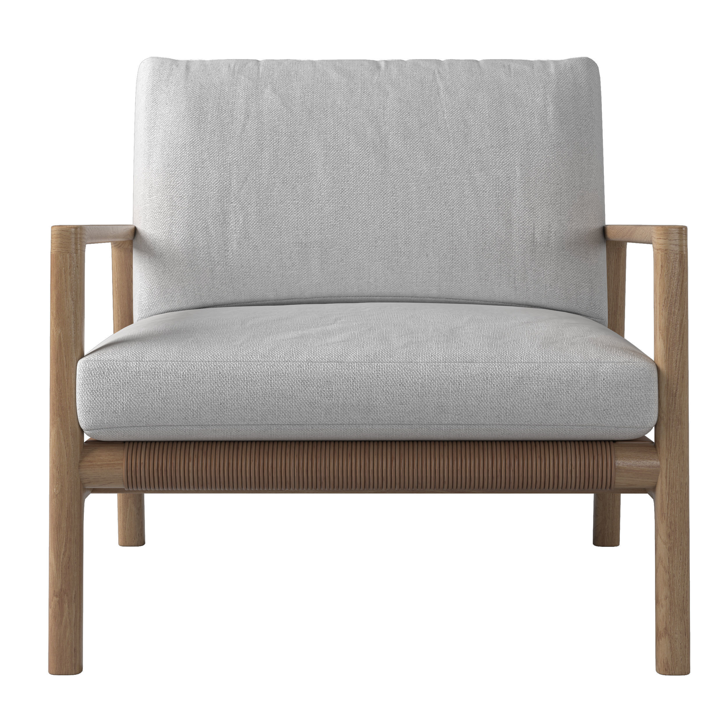 Rh Mesa Lounge Chair Low-poly 3D model_5
