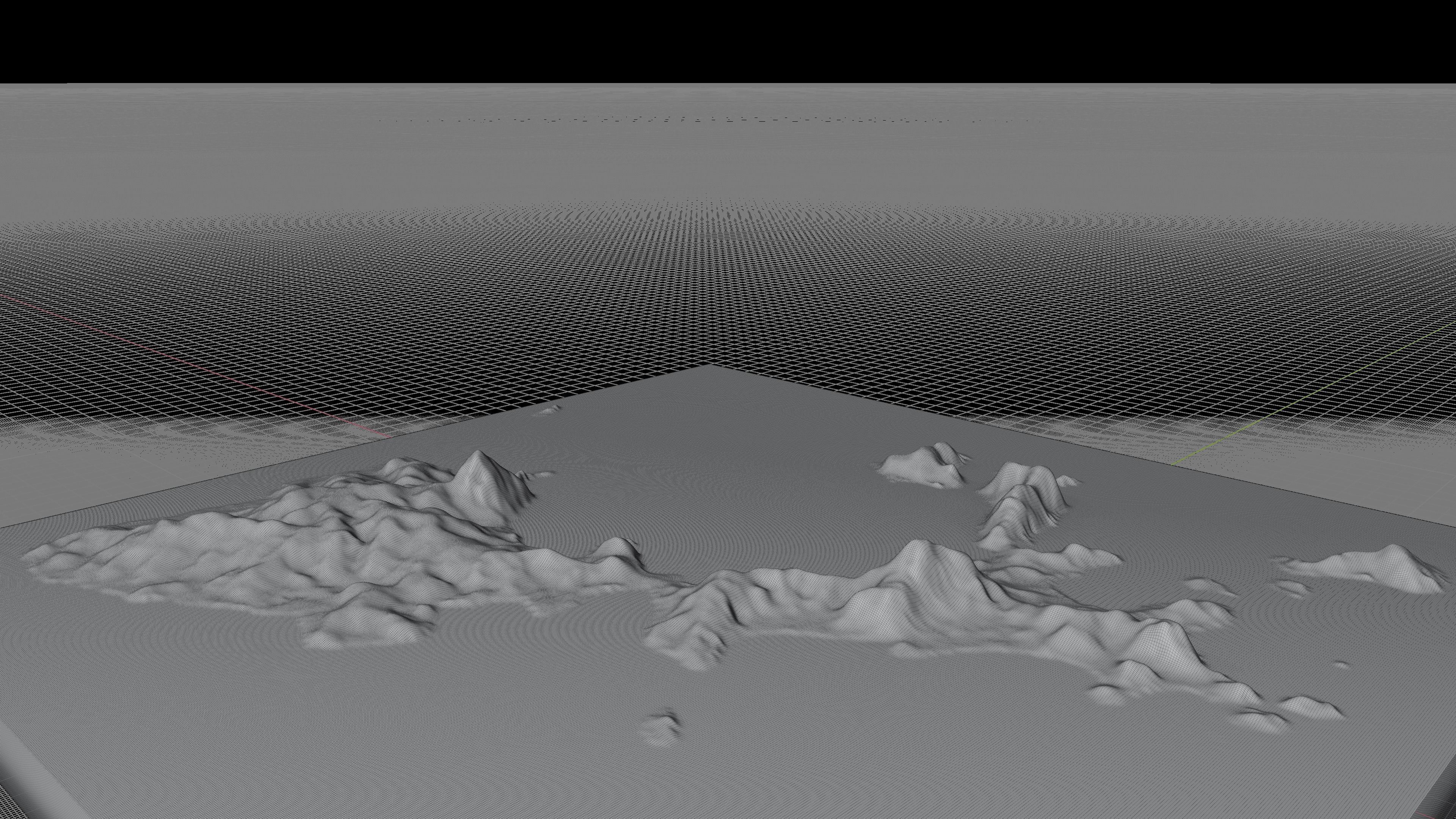 Padar Island full 3d model terrain 3D model_3