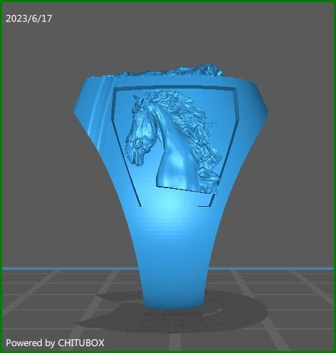 HORSE RING 3D model_1