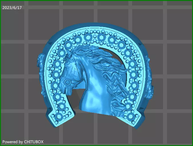 HORSE RING 3D model_0