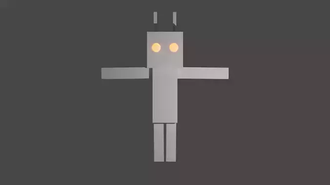 Simply Robot Free 3D model