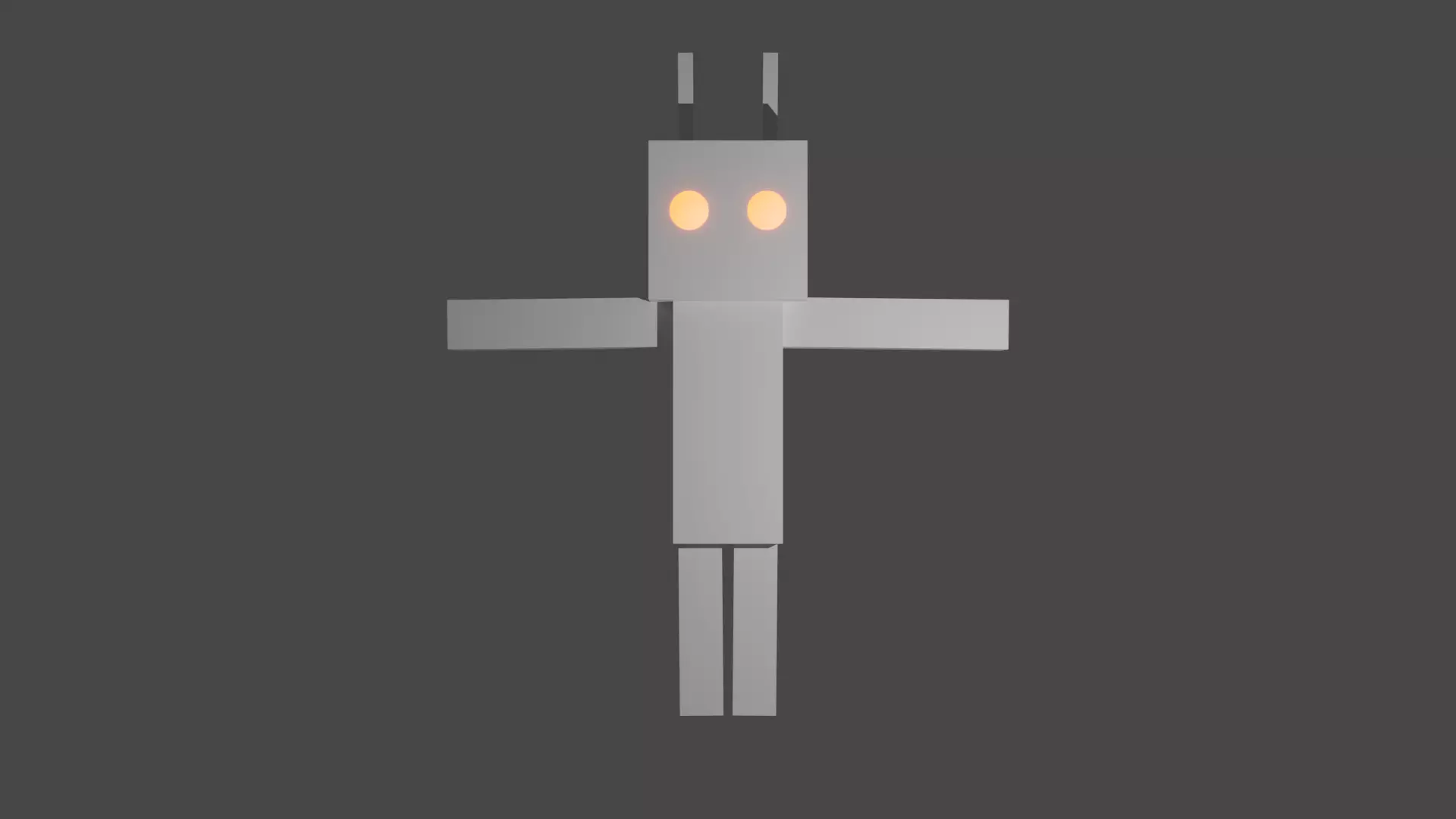 Simply Robot Free 3D model_0