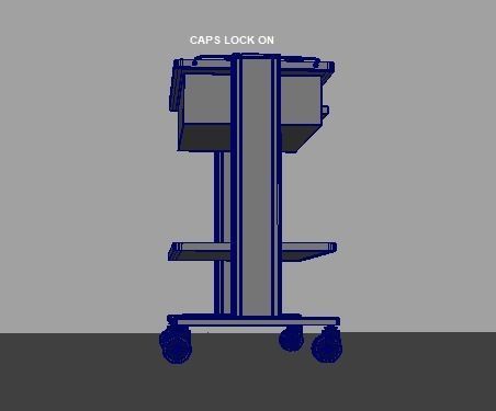  Hospital Table 3D model_4