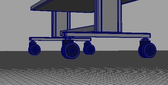  Hospital Table 3D model_7