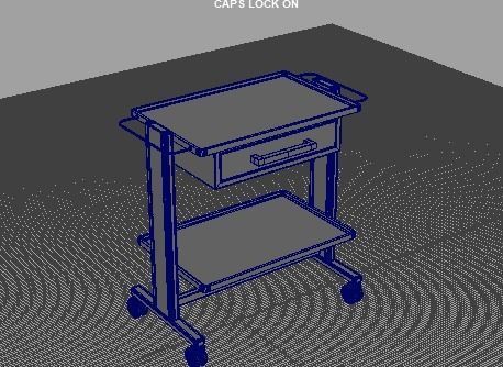  Hospital Table 3D model_14