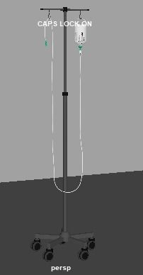 IV Pole 3D model_7