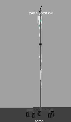 IV Pole 3D model_6