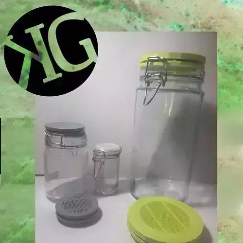 STL -  KG Customs and Creations Terrarium lid - 3d print file