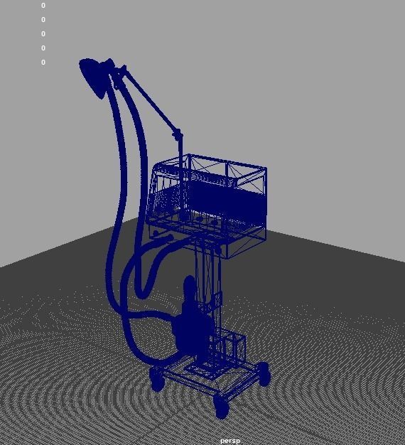 Medical Ventilator 3D model_14