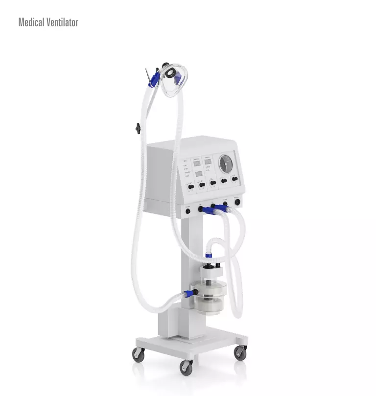 Medical Ventilator 3D model_0