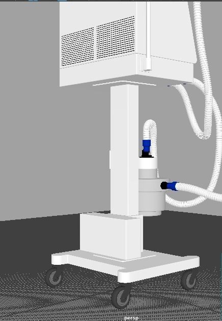 Medical Ventilator 3D model_11