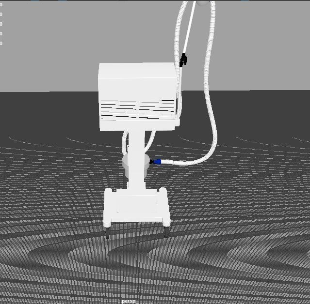 Medical Ventilator 3D model_12