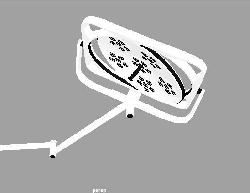 Operating Lamp System 3D model_7