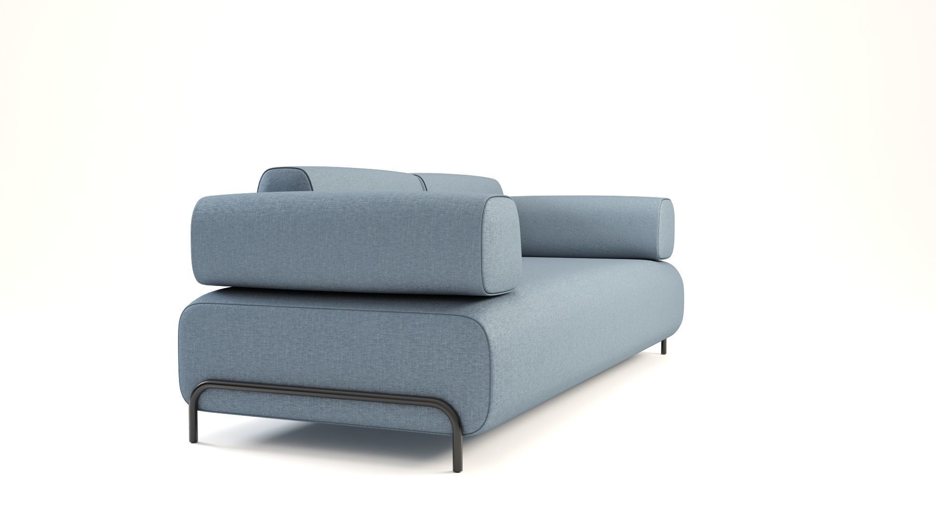 Compo sofa Low-poly 3D model_5