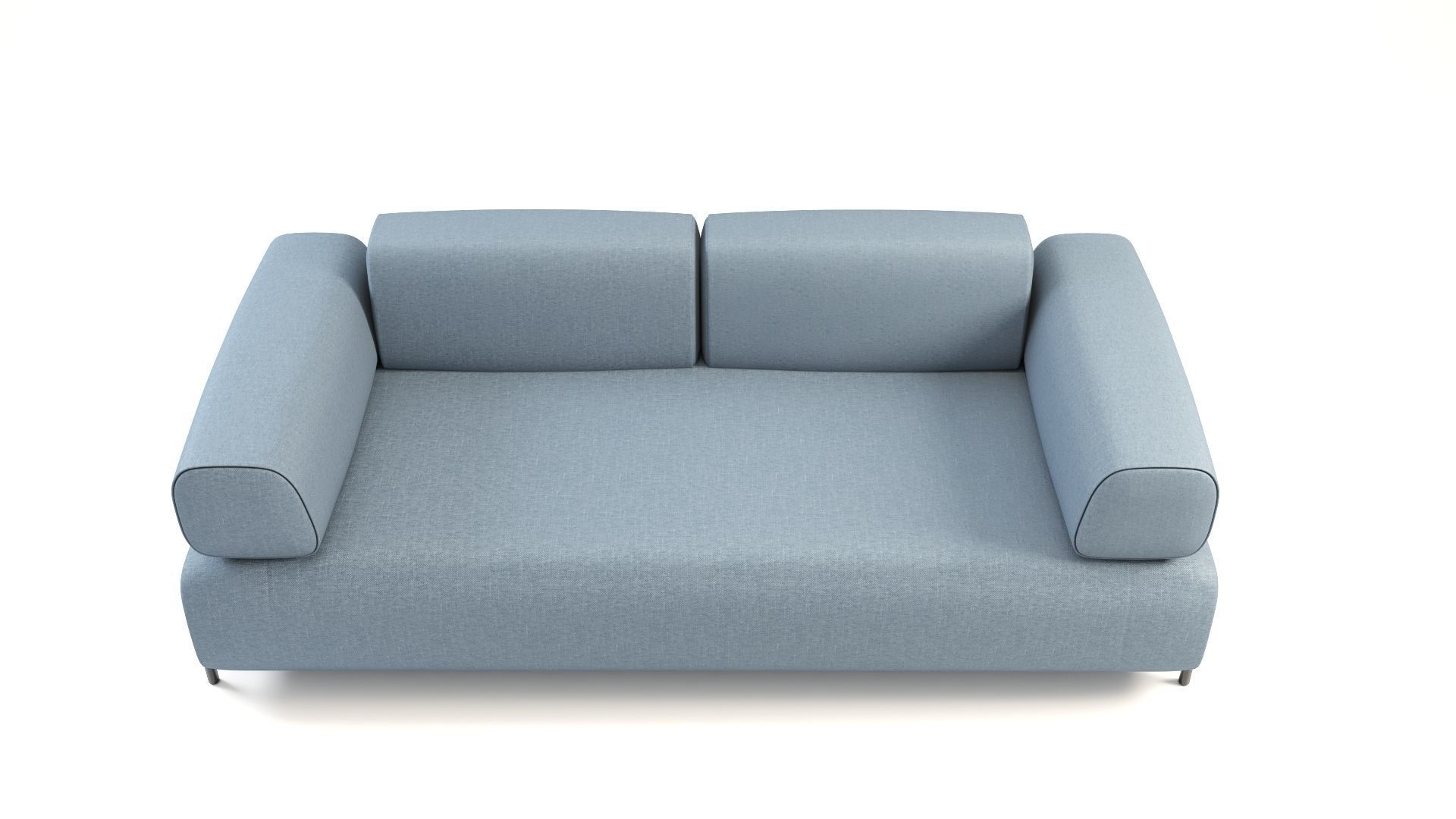 Compo sofa Low-poly 3D model_9