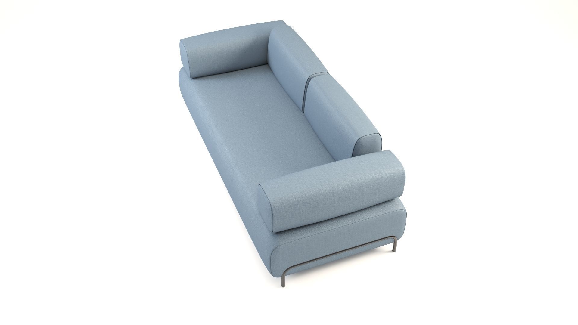 Compo sofa Low-poly 3D model_8