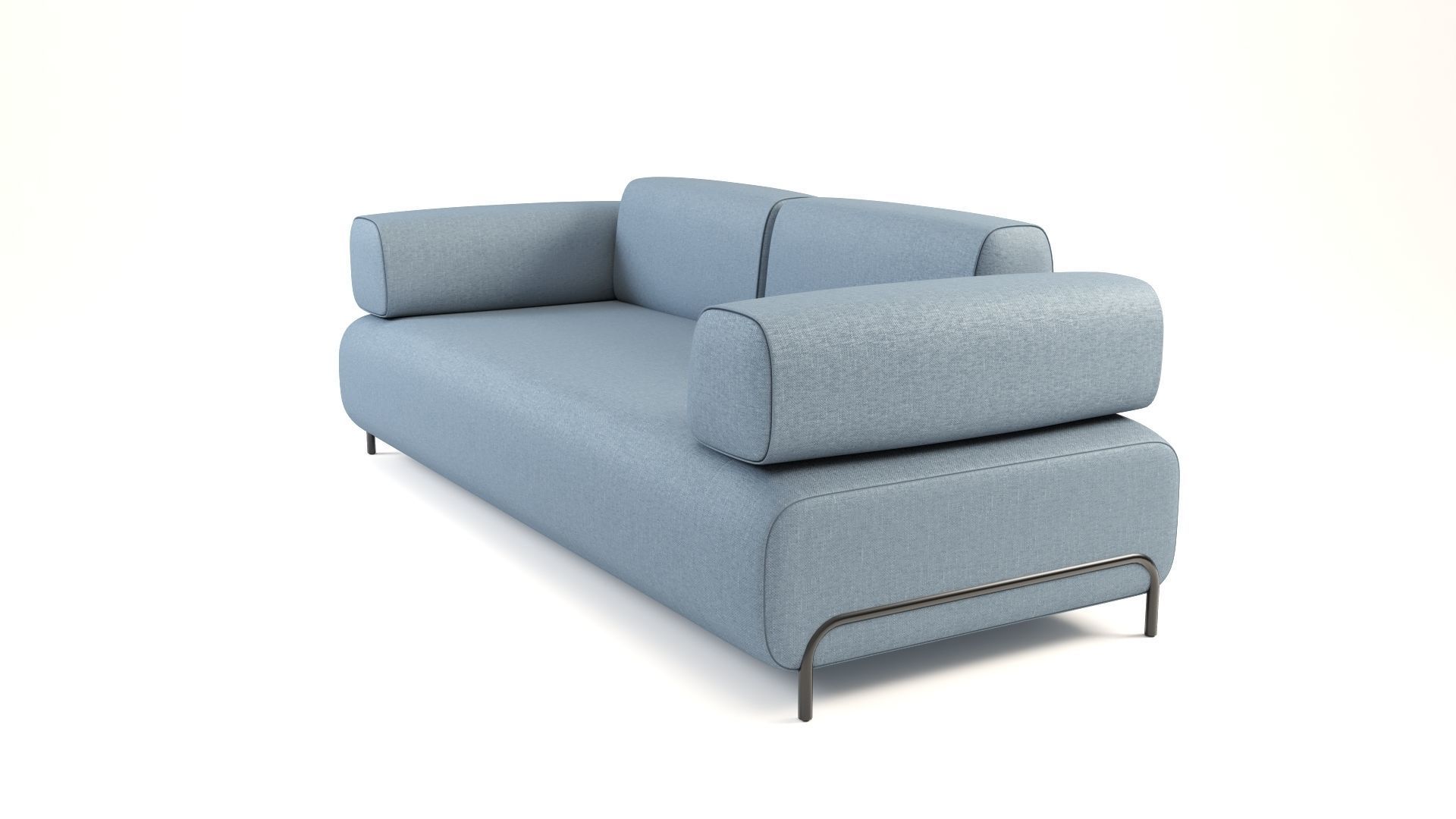 Compo sofa Low-poly 3D model_7
