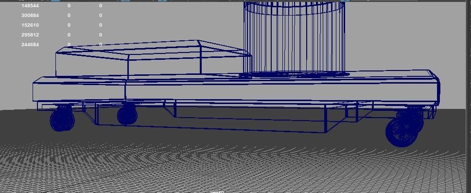 Operating Table 3D model_17